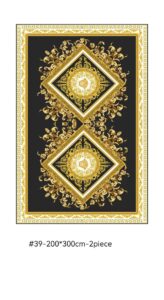 European versace pattern carpet