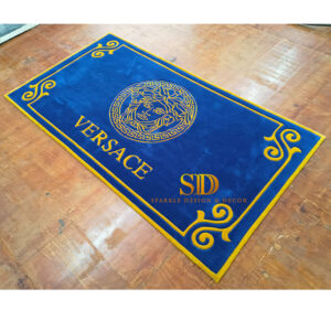 versace floor rug