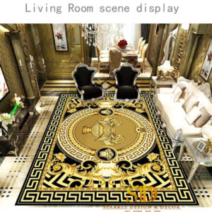 versace rug for living room