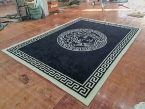 Tufted area rug