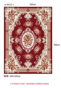 traditional red rug