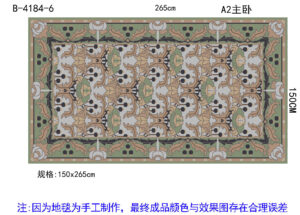 traditional green rugs