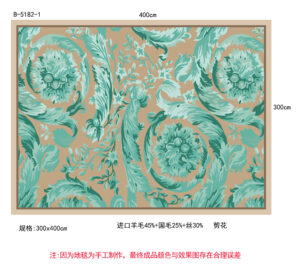 traditional floral rug