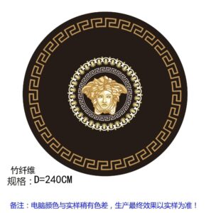 medusa head wool rug