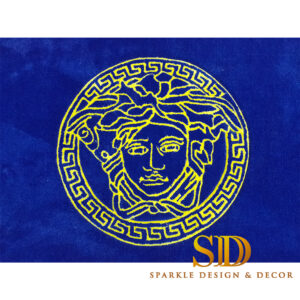 versace pattern rug