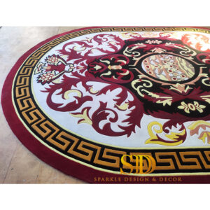 hand tufted wool rug 