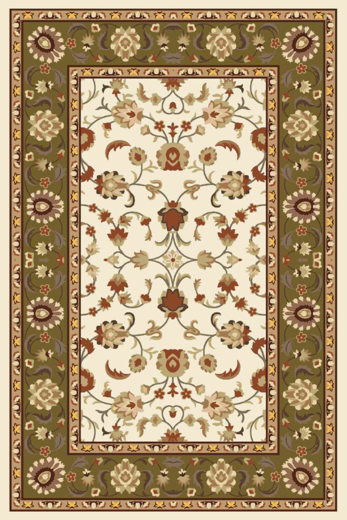 vintage looking carpet