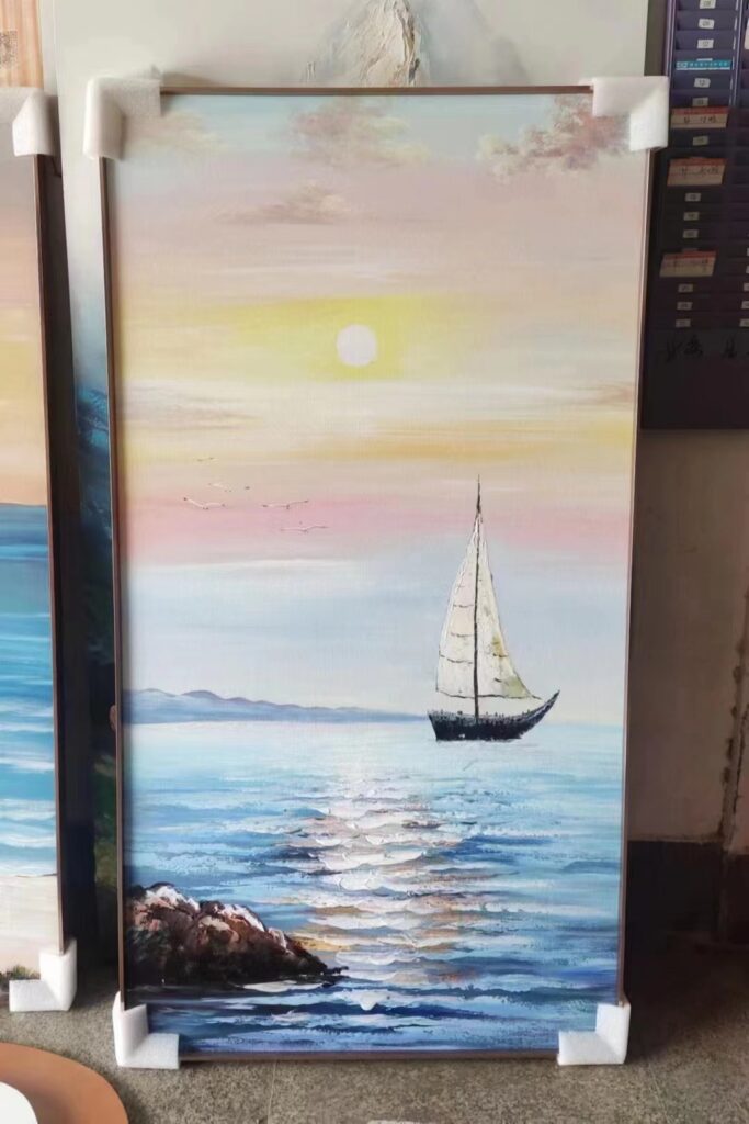 ocean wave painting