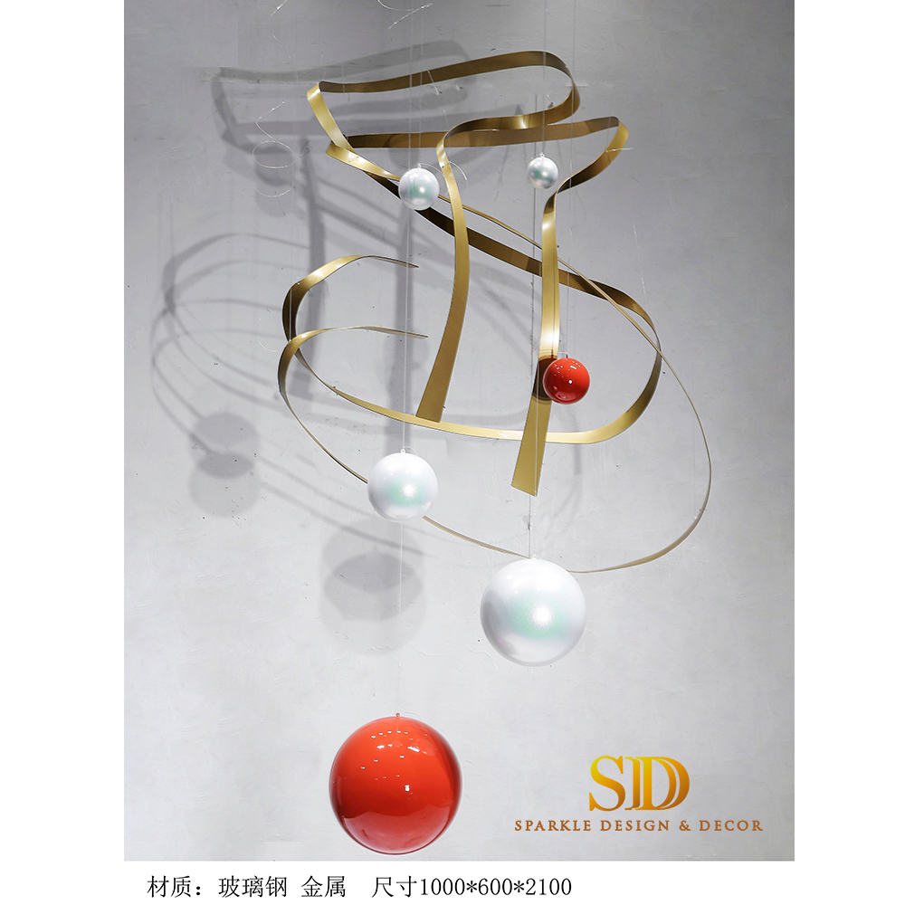 Customized metal hanging decorative craft art