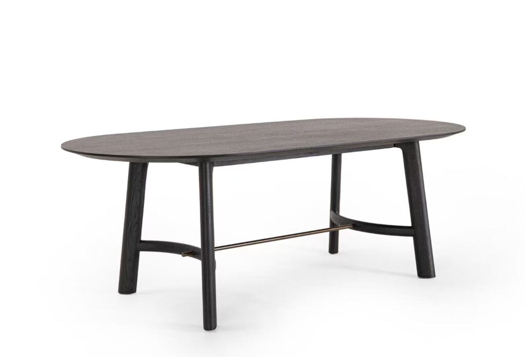 Customized wood dining table