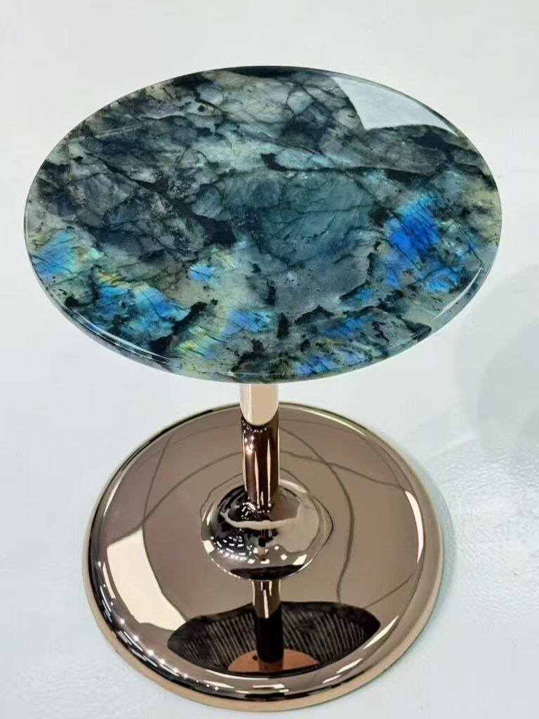 stone side table design