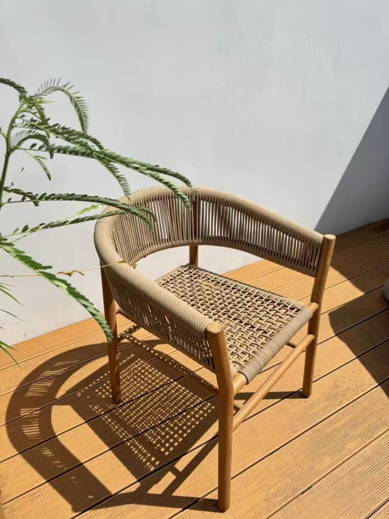 outdoor rope chairs 