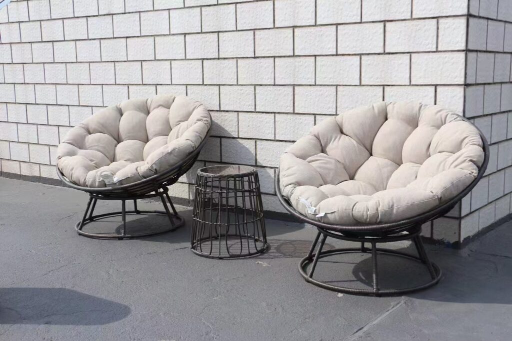 egg outdoor chairs