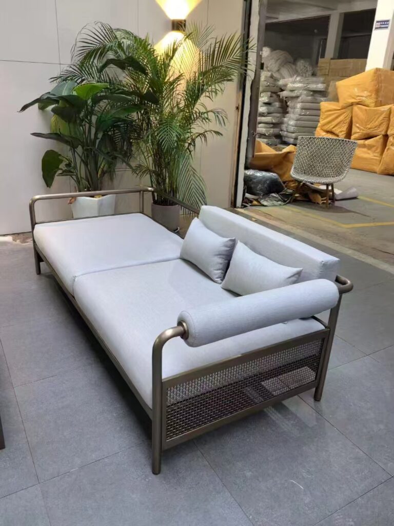 outdoor sofa table set 