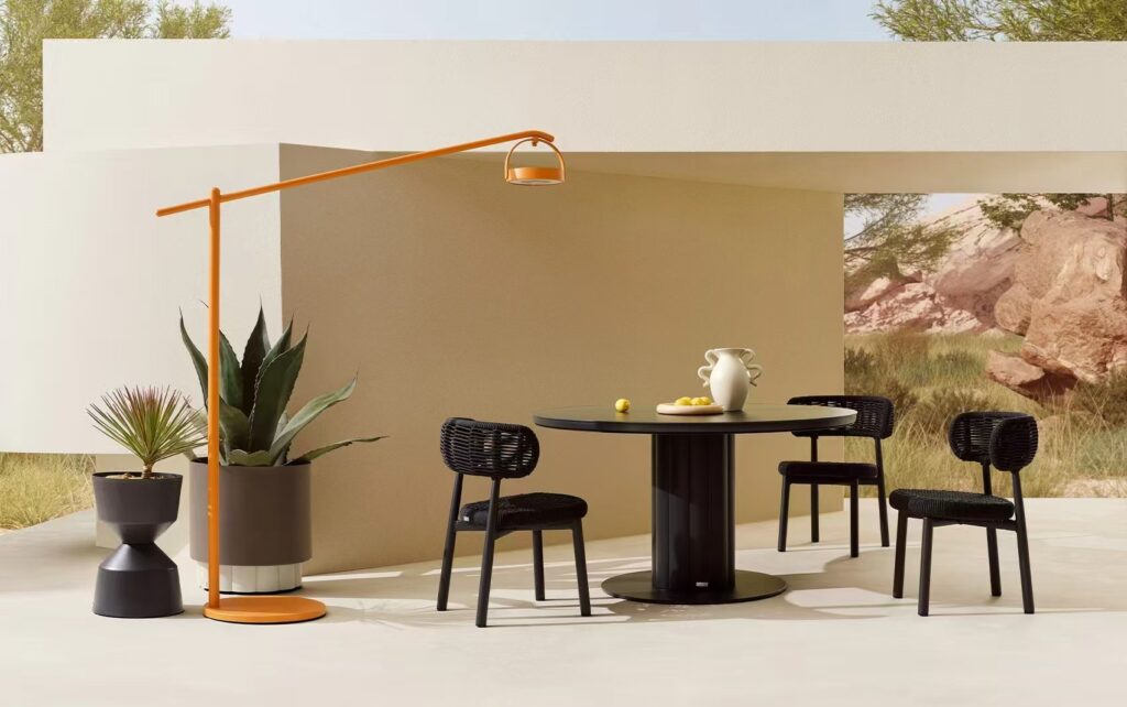 patio table and chair