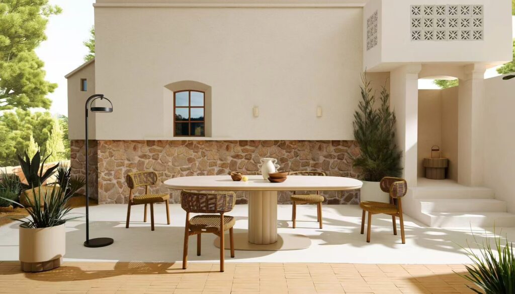 porch table and chair